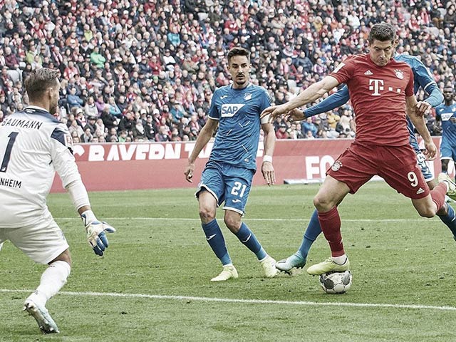 Video bóng đá Bayern Munich - Hoffenheim: Lewandowski ”nổ súng”, vùi dập 4 bàn