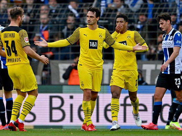 Video bóng đá Bielefeld - Dortmund: Phạt đền giải tỏa, tạm quên Haaland