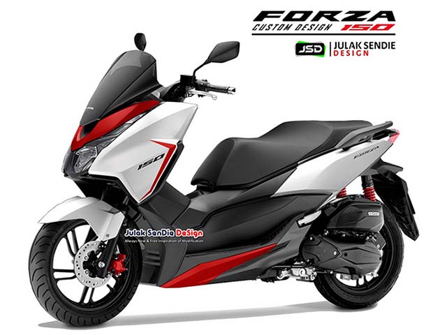 Honda Forza 150 lộ diện, sẽ không có ”trái tim” của SH150 2020