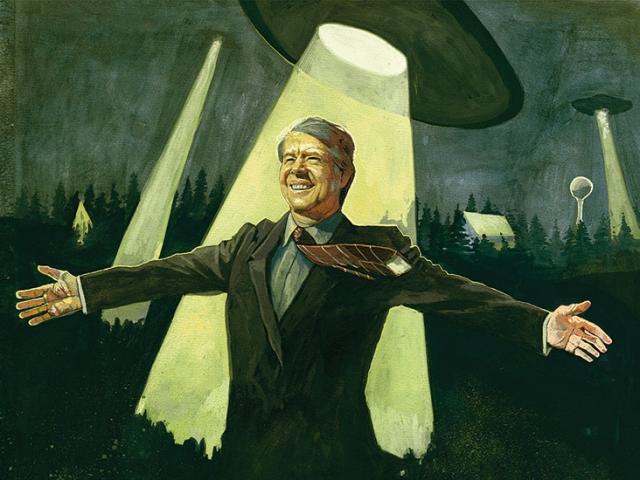 Kể chuyện UFO hay, người đàn ông “dân quê” chiếm ghế Tổng thống Mỹ