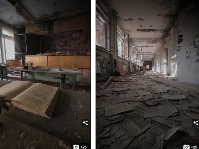 Chùm ảnh: Thành phố Chernobyl 35 năm sau thảm họa hạt nhân