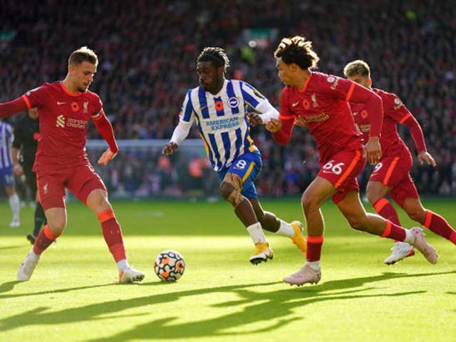 Video bóng đá Liverpool - Brighton: Niềm vui đến sớm, thất vọng hiệp 2 (Vòng 10 Ngoại hạng Anh)