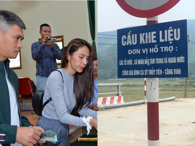 Thuỷ Tiên xây cầu ở Nghệ An chênh lệch 645 triệu gây tranh cãi dữ dội