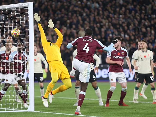 Nóng bảng xếp hạng Ngoại hạng Anh: Top 5 xáo trộn, West Ham đè đầu Liverpool