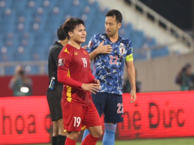 Quang Hải: ”Việt Nam đã chơi tốt trước đội đẳng cấp hàng đầu châu Á”