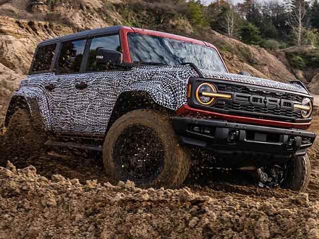 Ford Bronco Raptor chạy thử, dự kiến ra mắt vào năm sau