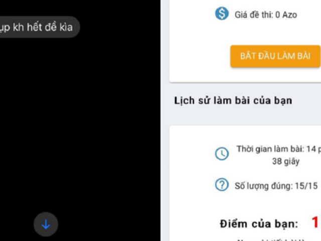 Nam sinh khoe ”bí kíp” không cần làm vẫn được 10 điểm kiểm tra online, dân mạng tranh cãi