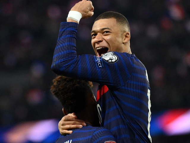 Mbappe ghi poker tái hiện kỳ tích 63 năm ở ĐT Pháp, bao nhiêu bàn nữa đuổi kịp Henry?