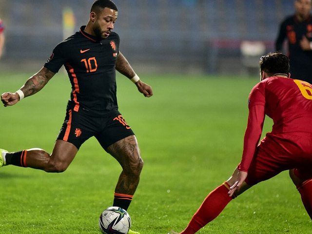 Video bóng đá Montenegro - Hà Lan: Cú đúp Depay, 4 phút gây hụt hẫng (Vòng loại World Cup 2022)