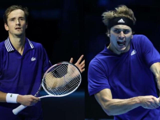 Trực tiếp tennis Medvedev - Zverev: Sai lầm phải trả giá đắt (ATP Finals) (Kết thúc)