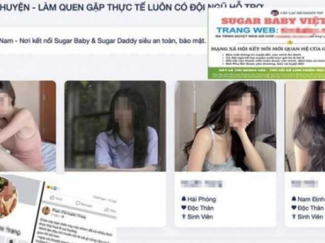 Mạng xã hội tràn ngập trở lại các nội dung độc hại mang tên “sugar daddy - sugar baby”