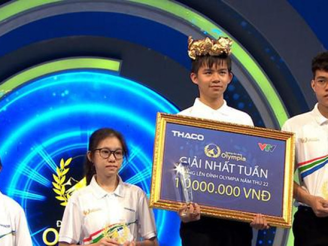 Chàng trai Nam Định giành vòng nguyệt quế Olympia từng đạt 9,8 điểm tổng kết tiếng Anh