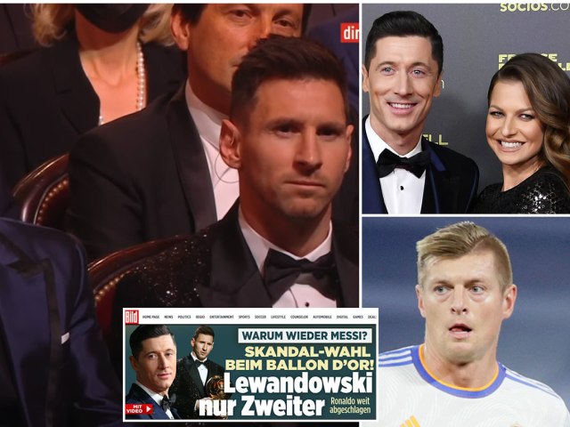 Báo Đức tố giải Quả bóng vàng ”có mùi”, bức xúc vì Messi vượt Lewandowski