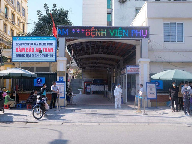 Phát hiện 15 ca dương tính SARS-CoV-2 tại BV Phụ sản Trung ương, tạm phong tỏa tòa BC