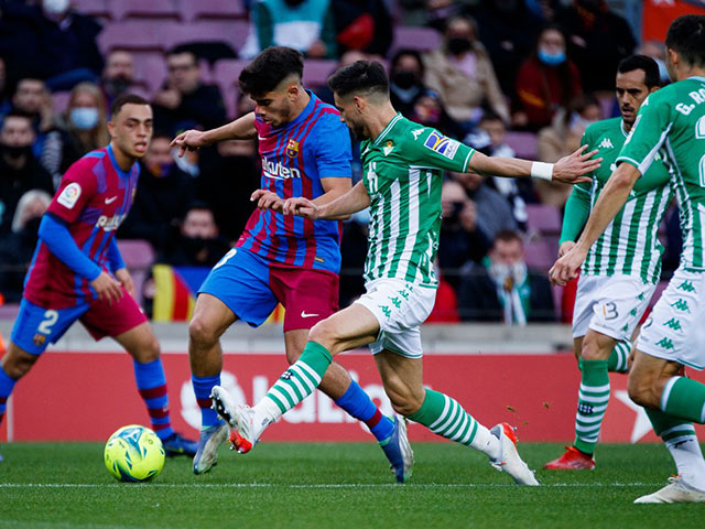 Video bóng đá Barcelona - Real Betis: Xavi bất lực, đòn ”hồi mã thương” chí mạng