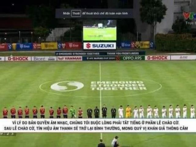 BH Media nói gì về thông tin ”đánh bản quyền” Quốc ca gây bức xúc tại AFF Cup?