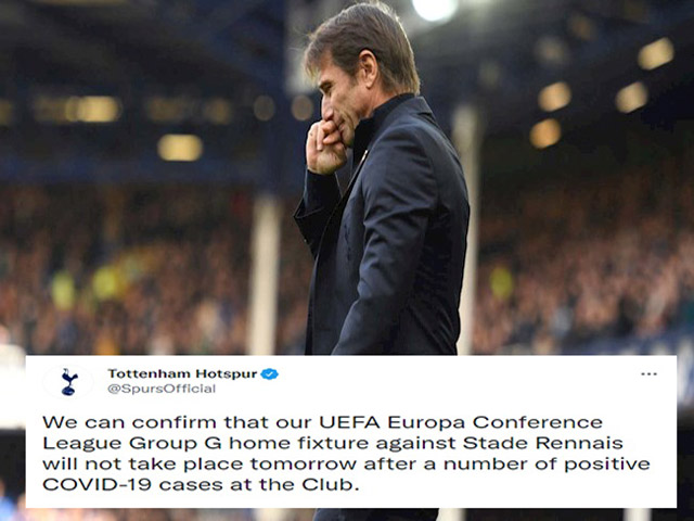 Tottenham - Conte náo loạn vì Covid-19, tự ý bỏ thi đấu cúp châu Âu?