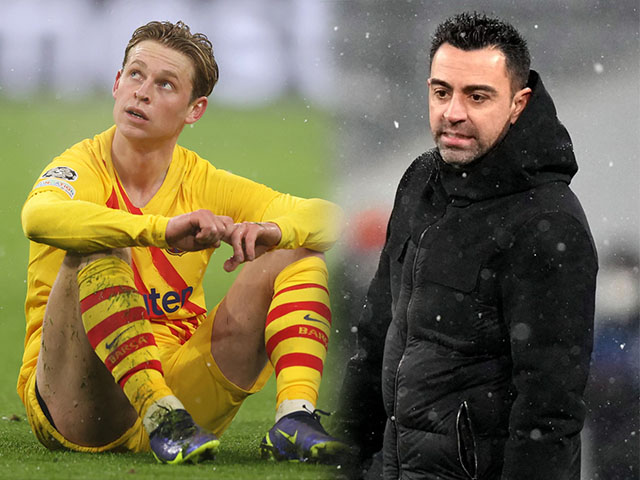 Barca bị loại khỏi Cúp C1: Xavi đại cách mạng, De Jong và ”kẻ ăn hại” sắp bán xới