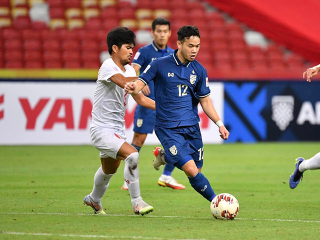 Trực tiếp bóng đá Thái Lan - Myanmar: Chưa có bàn thắng thứ 2 (AFF Cup)