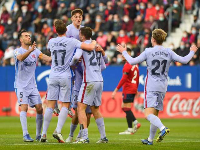 Video bóng đá Osasuna - Barcelona: Bàn thắng đầy tranh cãi, bước ngoặt phút 86 (Vòng 17 La Liga)