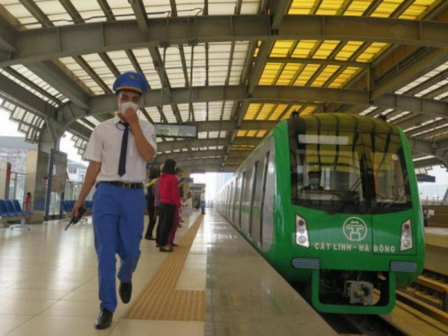 Metro Cát Linh - Hà Đông tiếp tục diễn tập sự cố bất ngờ, không báo trước