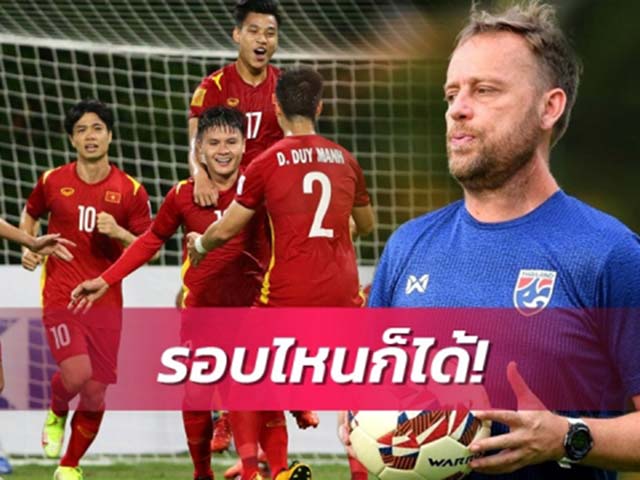 HLV tuyển Thái Lan Polking không sợ gặp ĐT Việt Nam ở bán kết AFF Cup