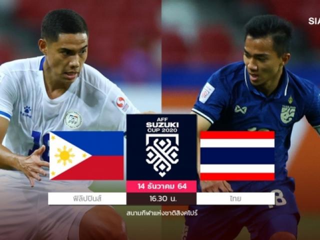 Trực tiếp bóng đá Philippines - Thái Lan: ”Messi Thái” Songkrasin trợ chiến Dangda (AFF Cup)