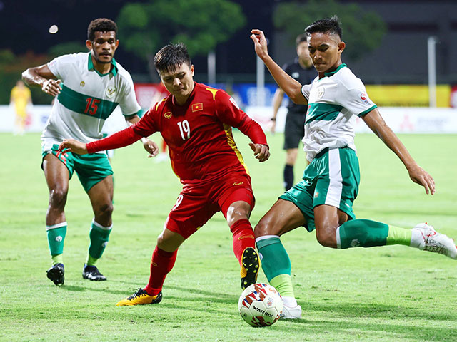 Video bóng đá Việt Nam - Indonesia: Thế trận một chiều, nỗ lực tột cùng (AFF Cup)