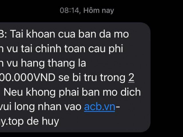 Công an cảnh báo thủ đoạn giả tin nhắn ngân hàng để lừa đảo