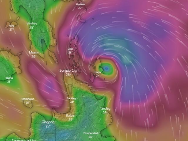 Siêu bão Rai hình thành, gió giật trên cấp 17 áp sát Biển Đông