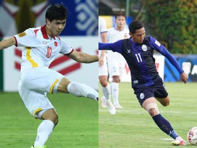 Tranh cãi Công Phượng bị báo châu Á xếp dưới trình “Messi Campuchia”
