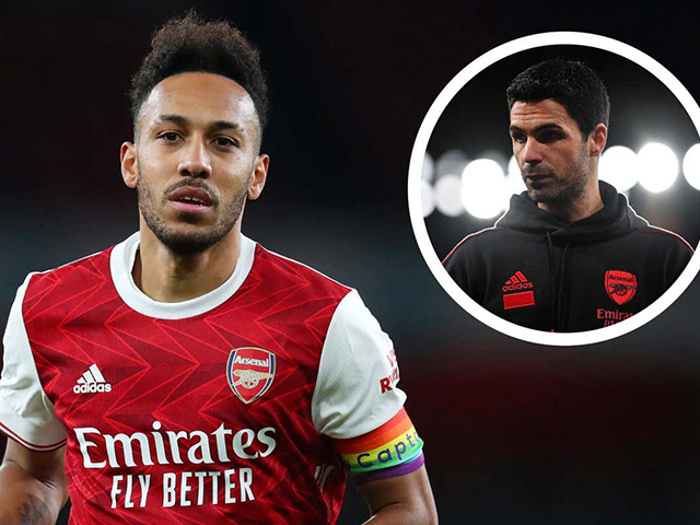 Aubameyang bị Arsenal cô lập, phản ứng bất ngờ với đàn em sau trận đại thắng