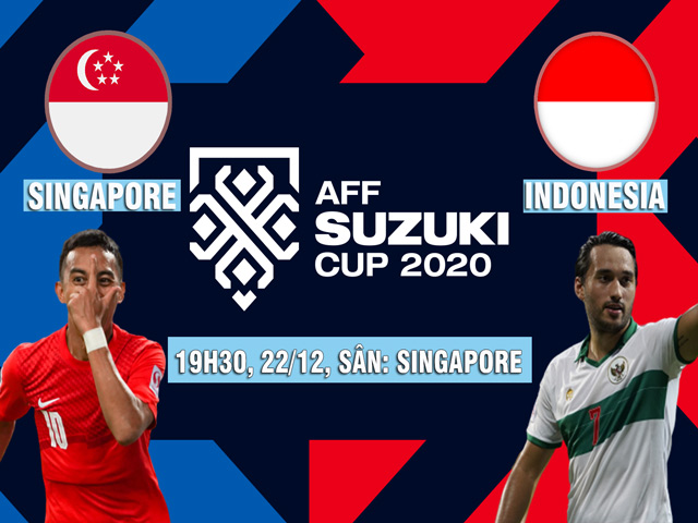 Trực tiếp bóng đá Singapore - Indonesia: Đội khách mở điểm đẹp mắt (Bán kết AFF Cup)