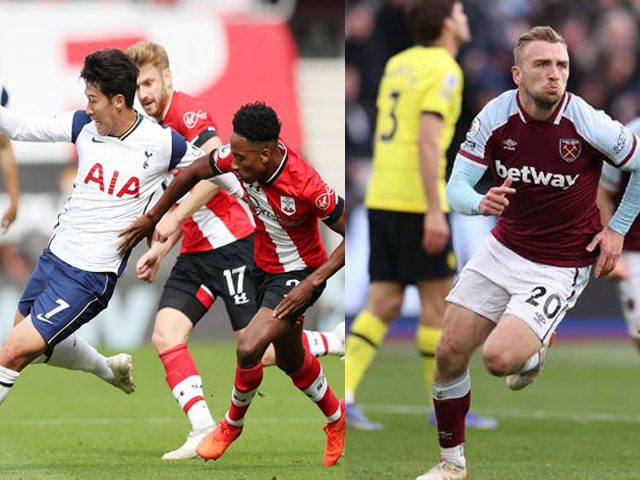 Nhận định trận HOT Ngoại hạng Anh: Tottenham đấu Southampton ”dễ thở”, West Ham tìm lại niềm vui