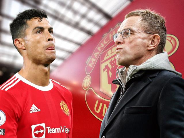 MU lục đục: Báo Anh tố Ronaldo và HLV Rangnick là nguyên nhân gây bất ổn