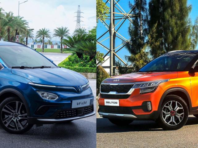 VinFast VF e34 vs Kia Seltos: Xe điện tầm giá 700 triệu đồng có gì cạnh tranh SUV ”quốc dân”?