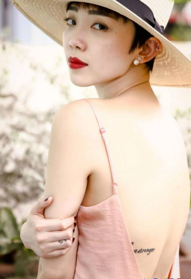 Một hình ảnh gợi cảm của Tóc Tiên