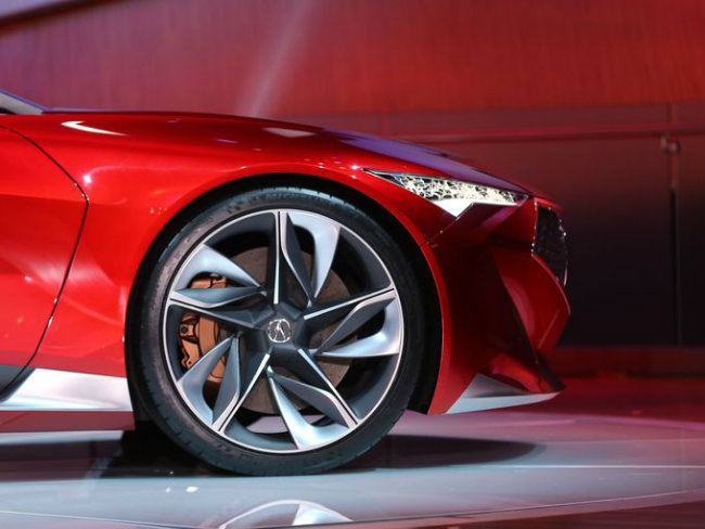 Bản concept xế sang của Acura với la-zăng xoáy bắt mắt.