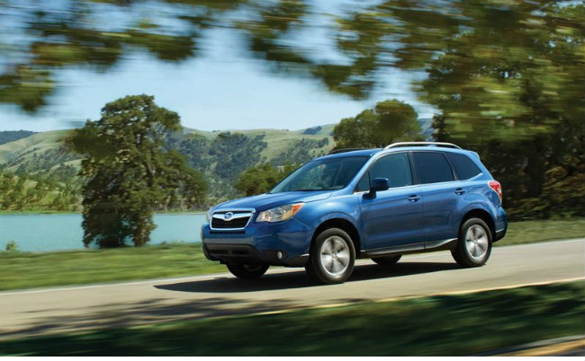 2. Subaru Forester 2016 giá 22.395 USD xếp điểm an toàn cao nhất về thử nghiệm va đập trước theo đánh giá của IIHS.