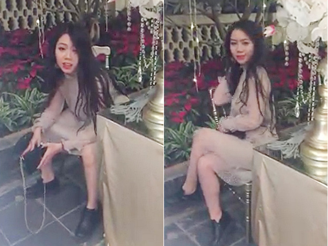 Đang ngồi với tư thế rất nam tính, cô gái nhanh chóng tạo dáng yểu điệu, sang chảnh. Đó là nội dung clip 7 giây được dân mạng thích thú chia sẻ mấy ngày nay.