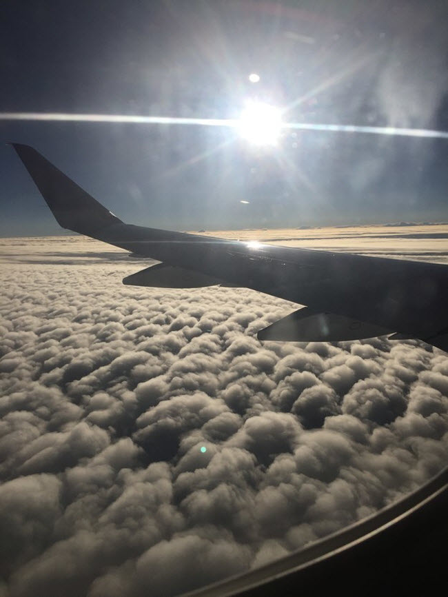 Những áng mây tuyệt đẹp trên bầu trời Northern California, Mỹ.