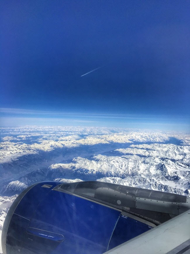 Dãy núi Monte Rosa, Italia.