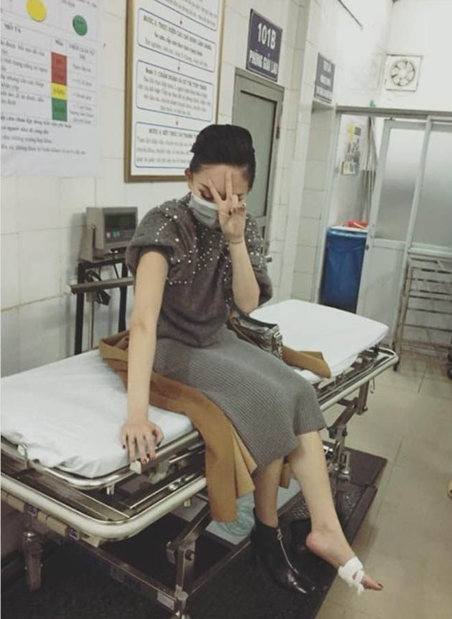 Tóc Tiên bất ngờ nhập viện ngay ngày đầu năm - 1