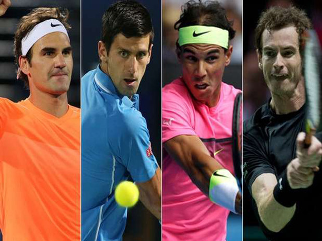 Thể thao - Bảng xếp hạng tennis 1/1: Sừng sững Nadal, Federer, "Big Four" khó tái lập