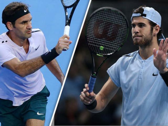 Federer - Khachanov: Vùng lên ”đấu súng” căng thẳng