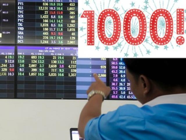 Kinh doanh - Chứng khoán Việt chinh phục thành công mốc 1.000 điểm
