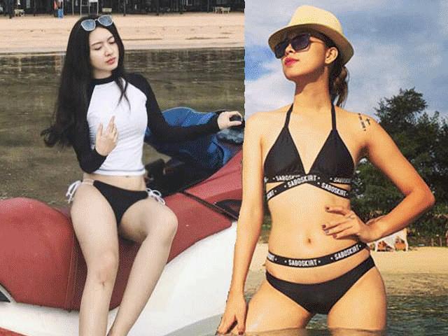 Bạn trẻ - Cuộc sống - 3 cô gái khiến dân mạng "bấn loạn" vì quá nóng bỏng trên mô tô