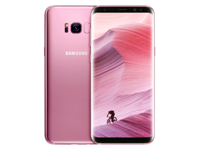 Thời trang Hi-tech - Lác mắt ngắm Galaxy S8 và Galaxy S8+ màu hồng Rose