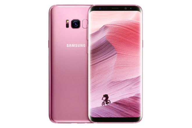 Lác mắt ngắm Galaxy S8 và Galaxy S8+ màu hồng Rose - 1