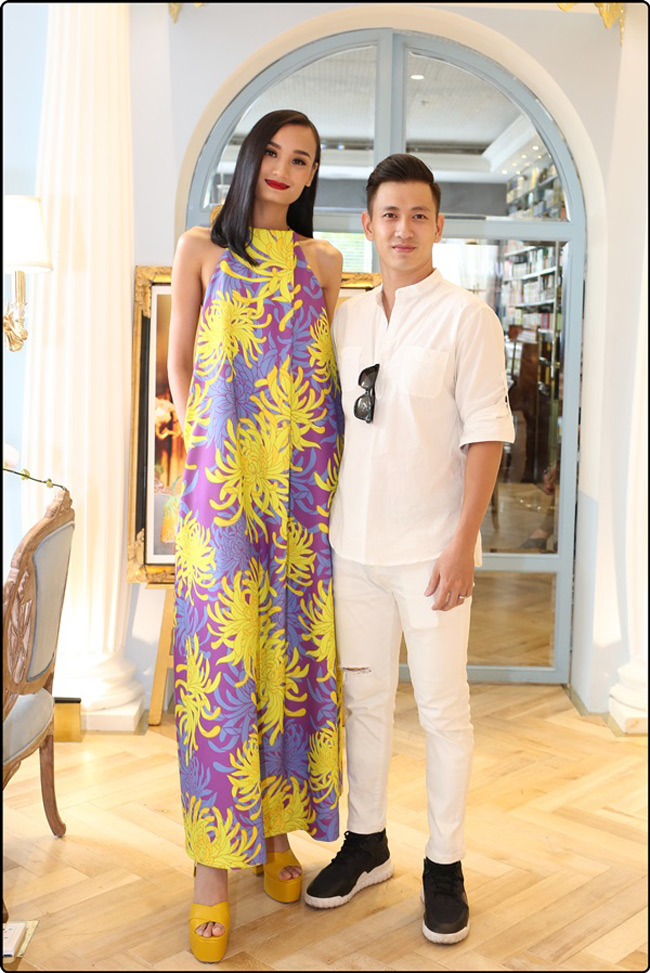 Việc người mẫu Lê Thúy kết hôn với Đỗ An – một Việt kiều điển trai vào đầu năm 2015 khiến công chúng ngỡ ngàng. Cả hai chênh lệch chiều cao khi nàng hơn chàng nửa cái đầu.